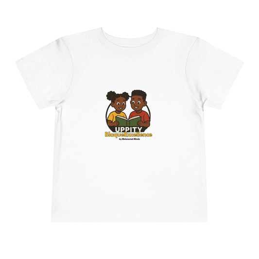 Uppity Blaque Excellence Toddler Tee, Black Joy T-Shirt, Kids Empowerment Shirt, Diverse Representation, Birthday Gift