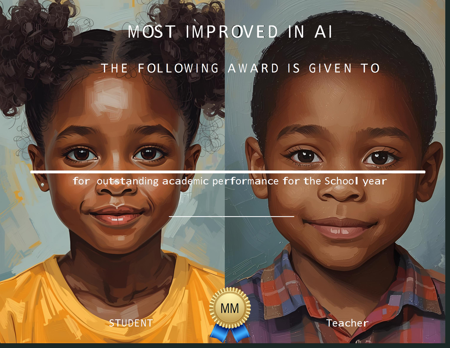 Melanated Minds Online Most Improved Certificates 14 Packs