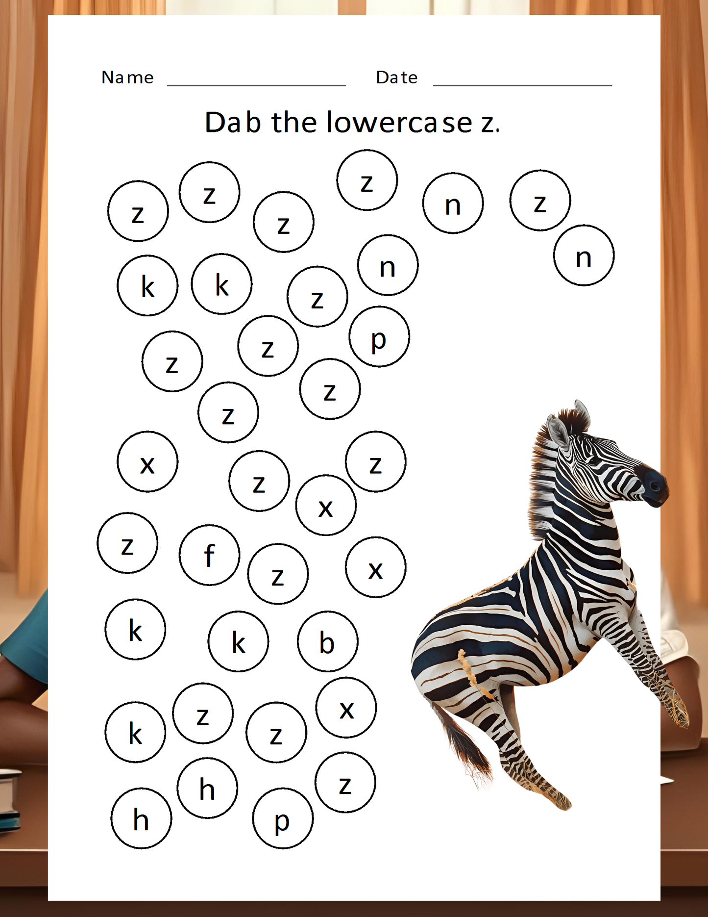 Melanated Minds Pre-School Alphabet Workbook