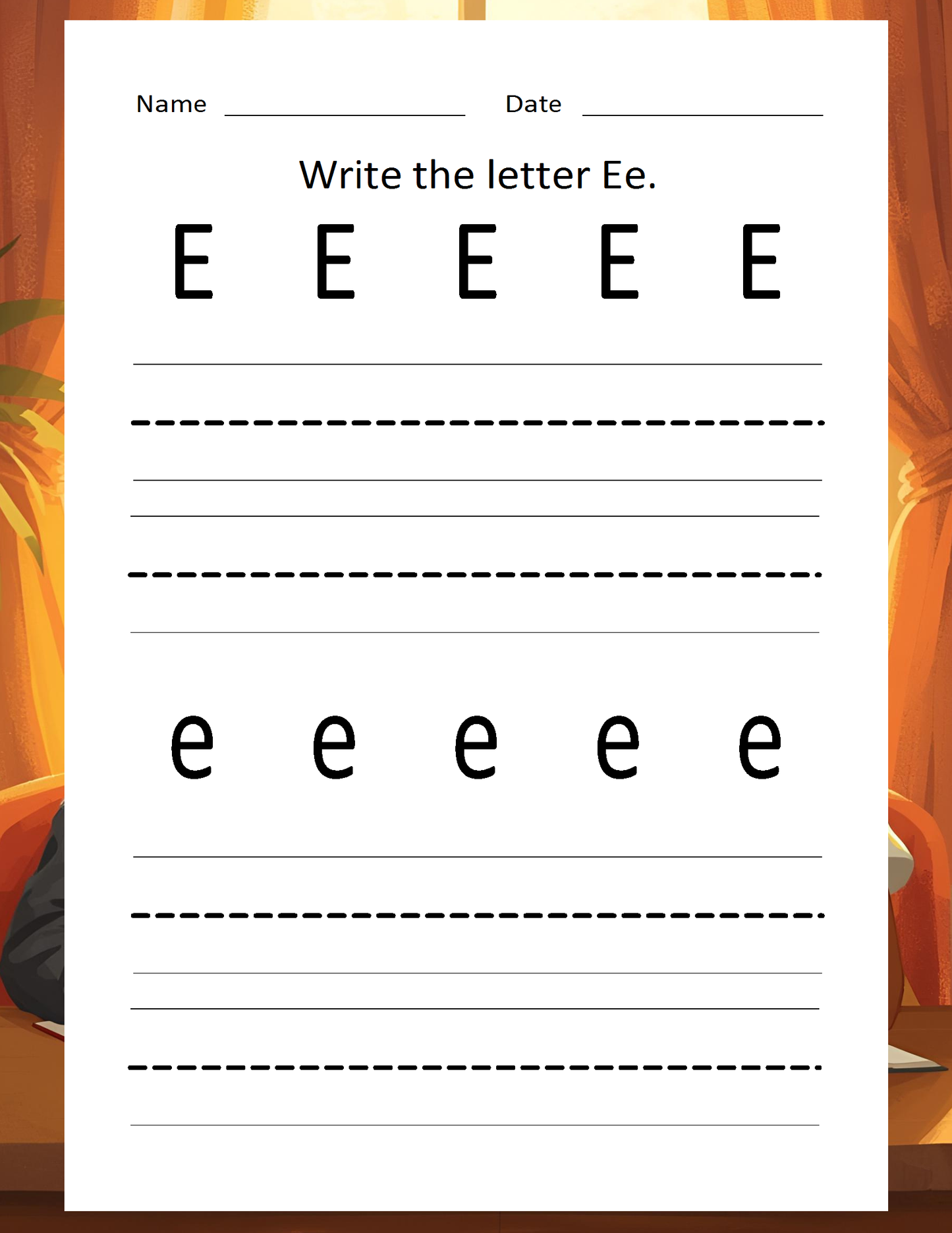 Melanated Minds Pre-School Alphabet Workbook