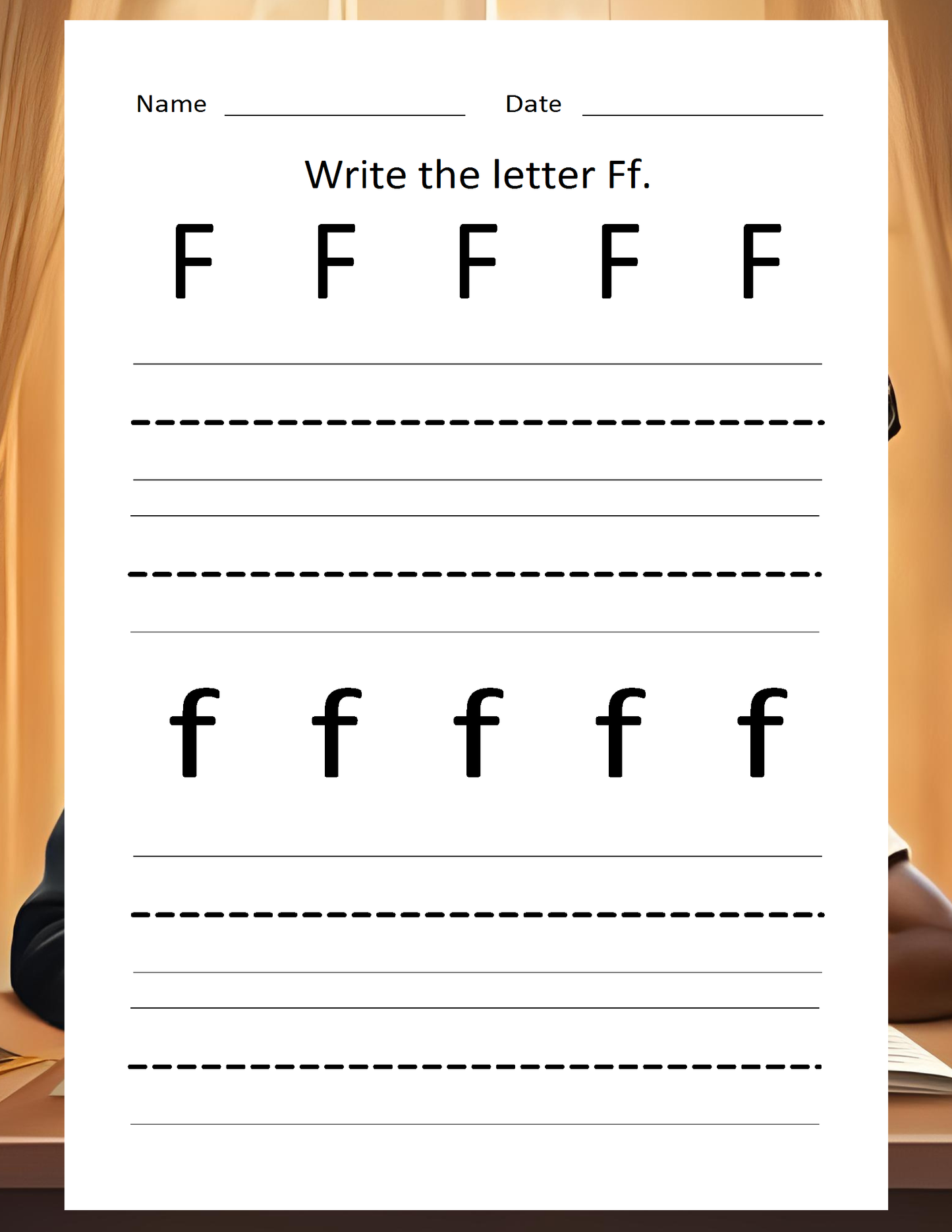 Melanated Minds Pre-School Alphabet Workbook