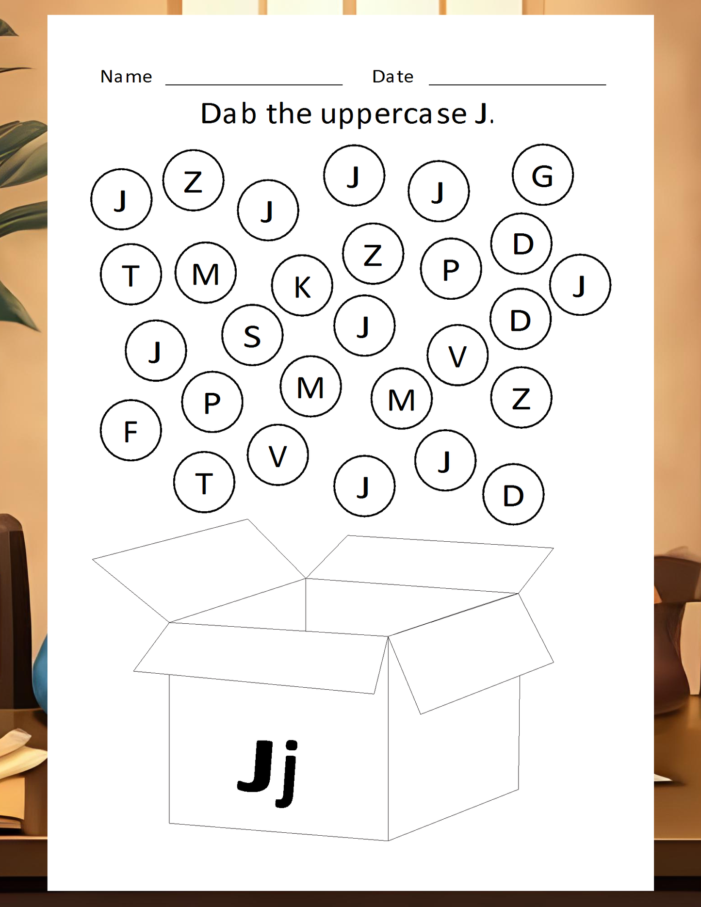 Melanated Minds Pre-School Alphabet Workbook