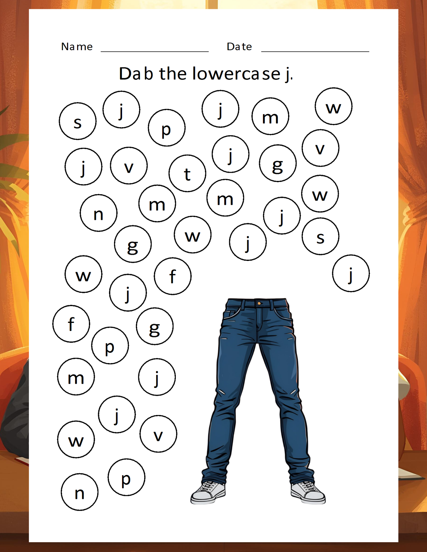 Melanated Minds Pre-School Alphabet Workbook