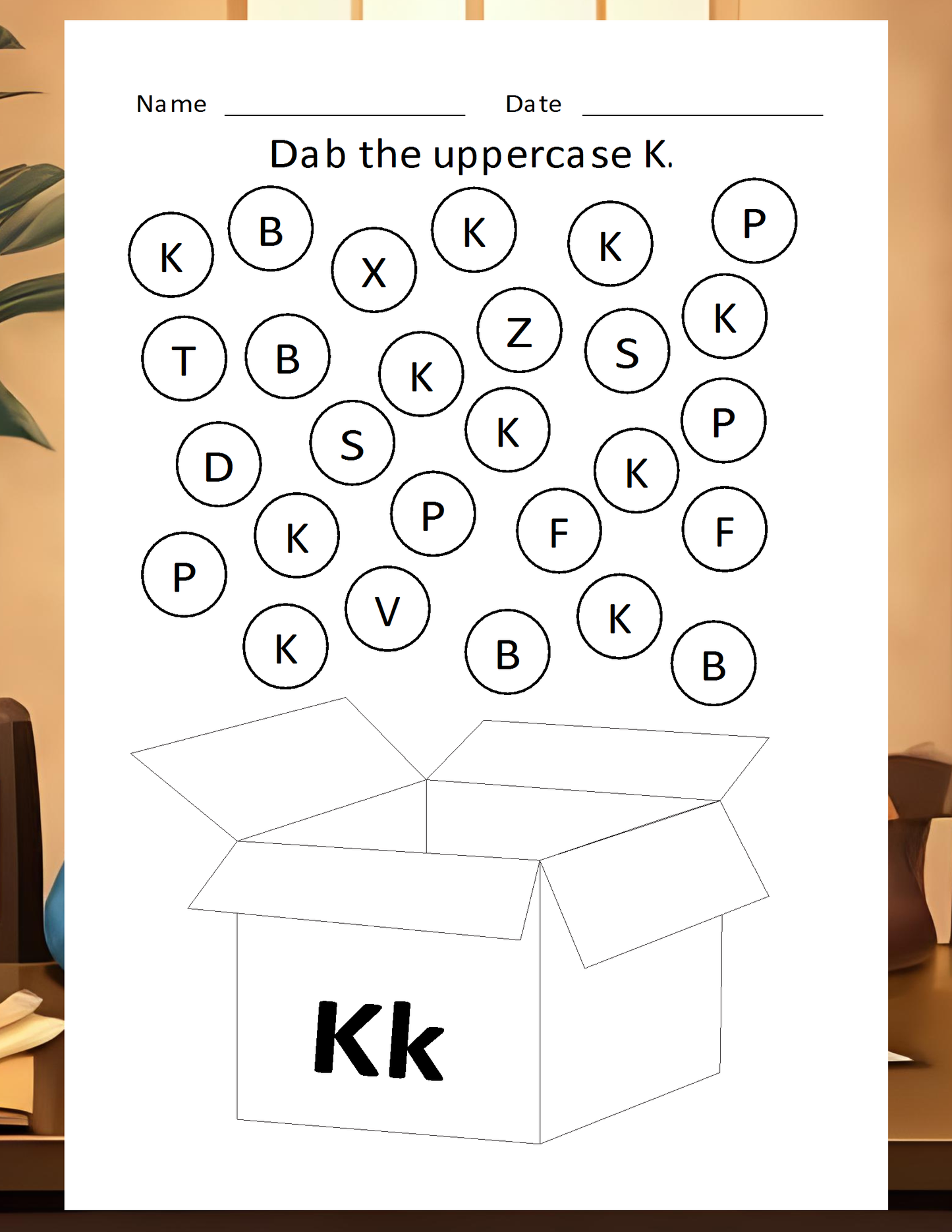 Melanated Minds Pre-School Alphabet Workbook