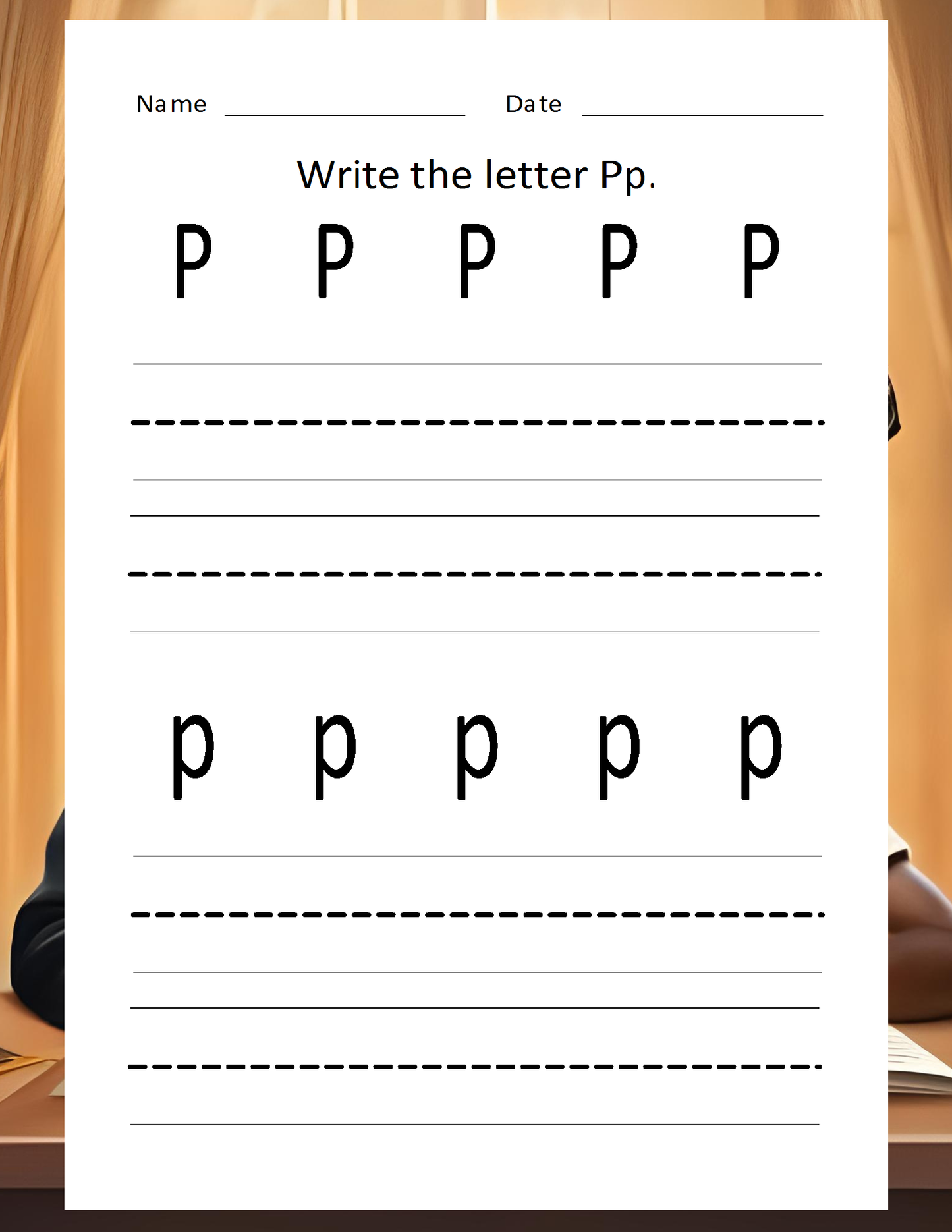 Melanated Minds Pre-School Alphabet Workbook