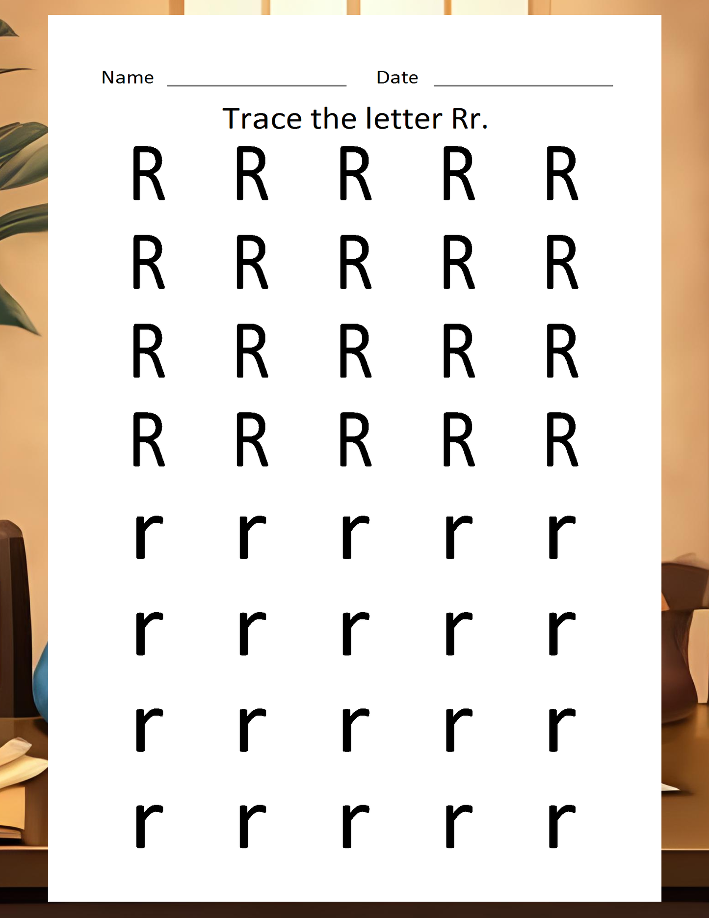 Melanated Minds Pre-School Alphabet Workbook