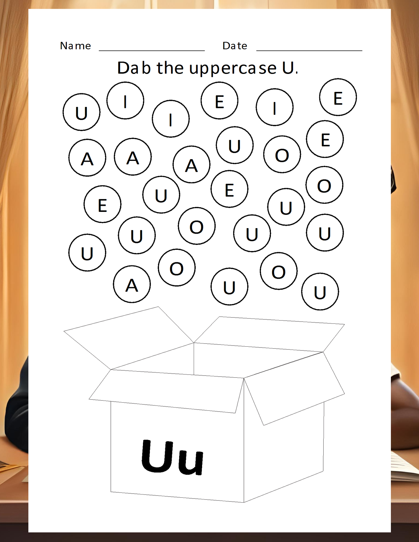 Melanated Minds Pre-School Alphabet Workbook