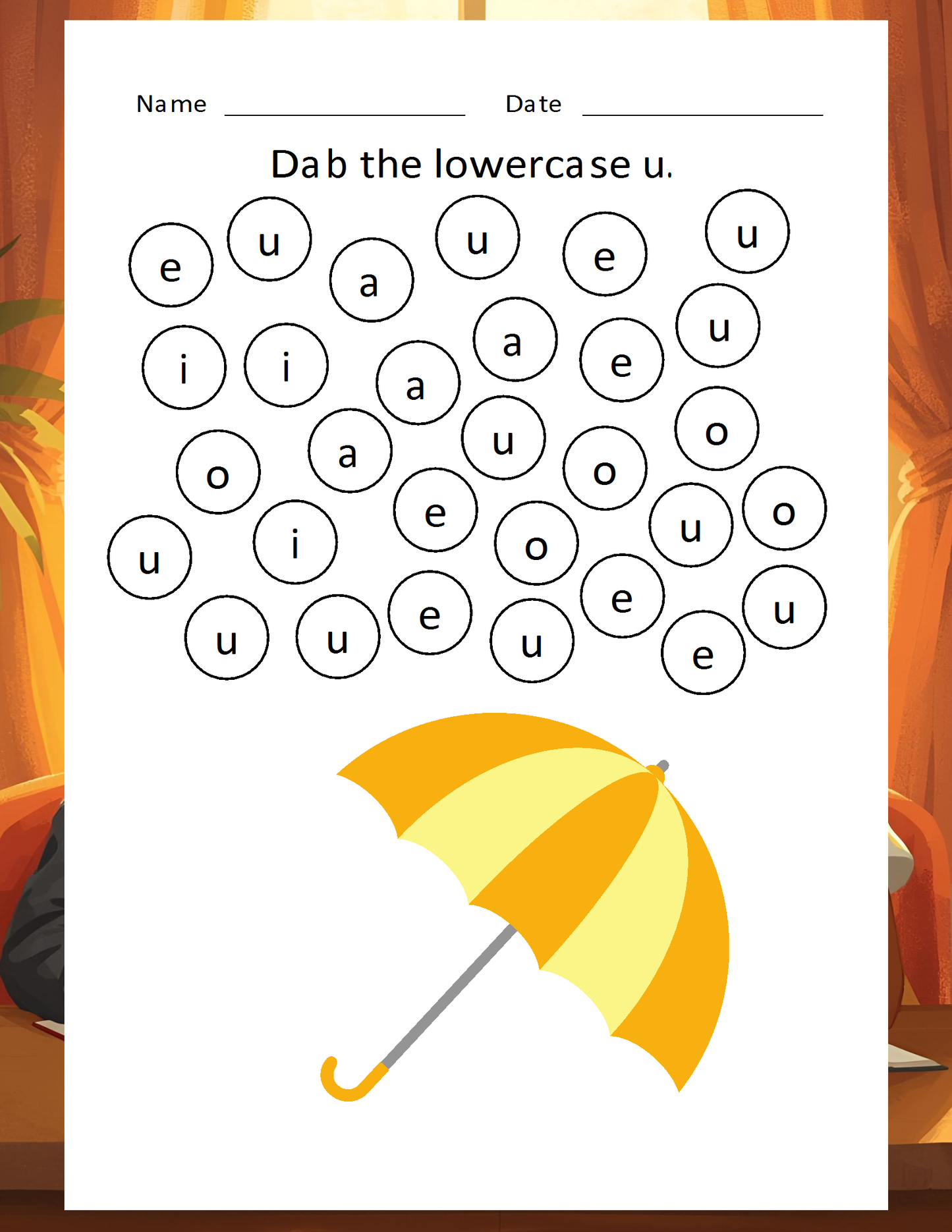 Melanated Minds Pre-School Alphabet Workbook