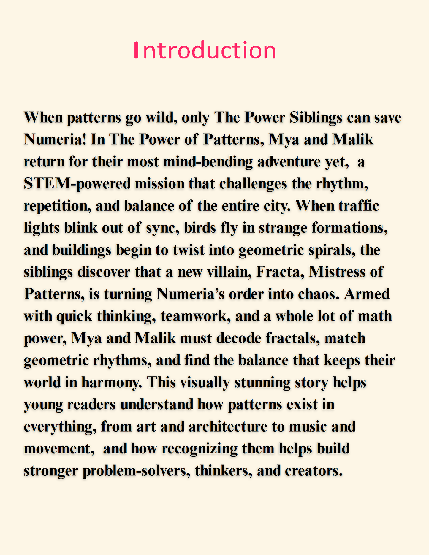 Power Siblings 4 The Power of Patterns (Melanated Minds Online) E-Book