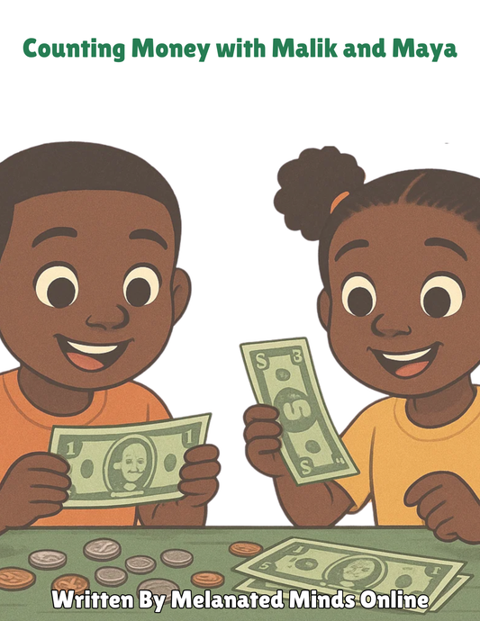 Counting Money with Malik and Maya (Melanated Minds Online) E-Book