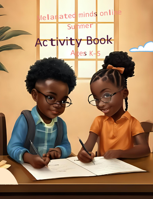 Melanated Minds Online Summer Activity Books