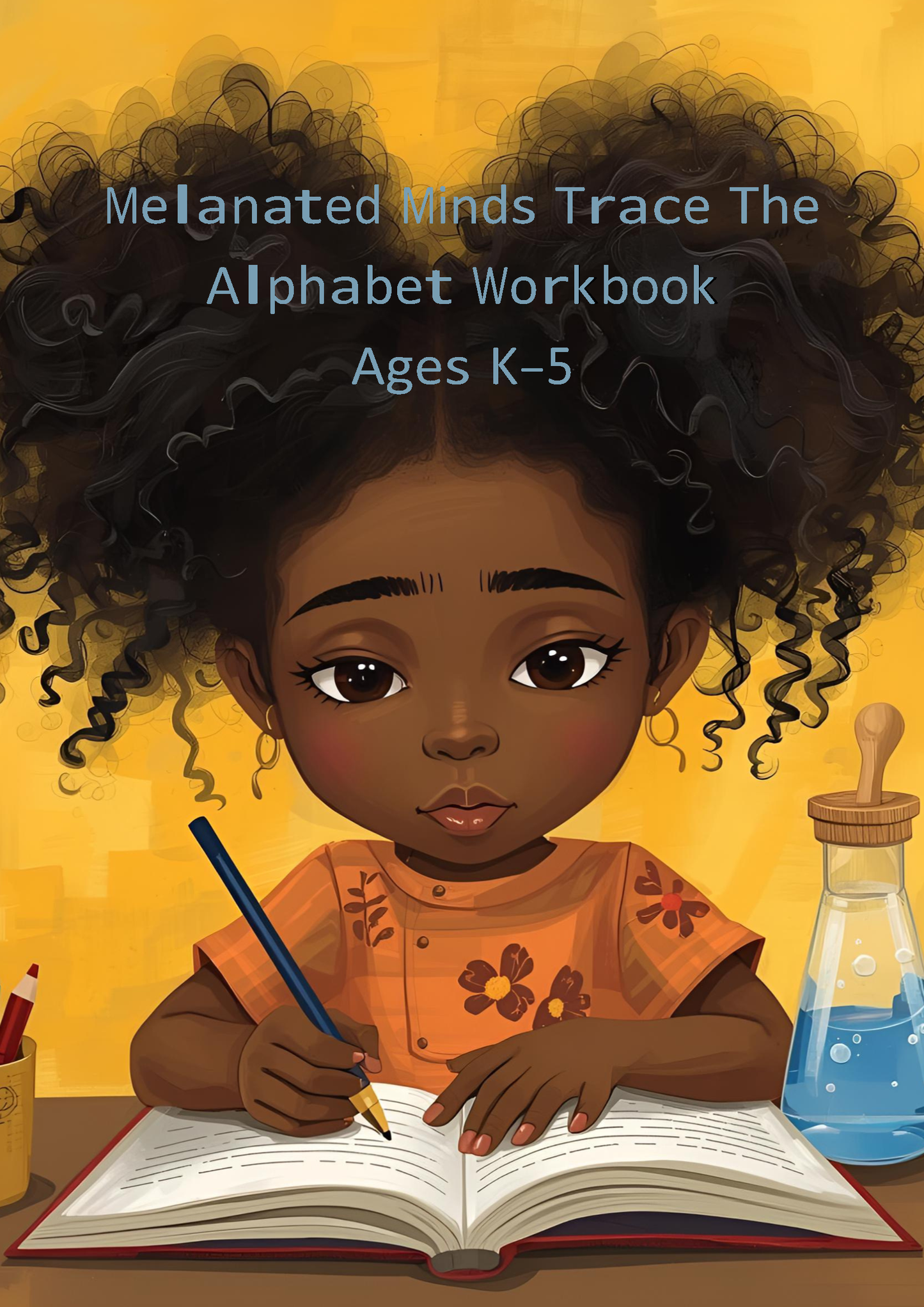 Melanated Minds Online Trace The Alphabet Workbook