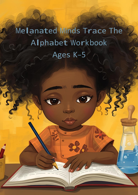 Melanated Minds Online Trace The Alphabet Workbook