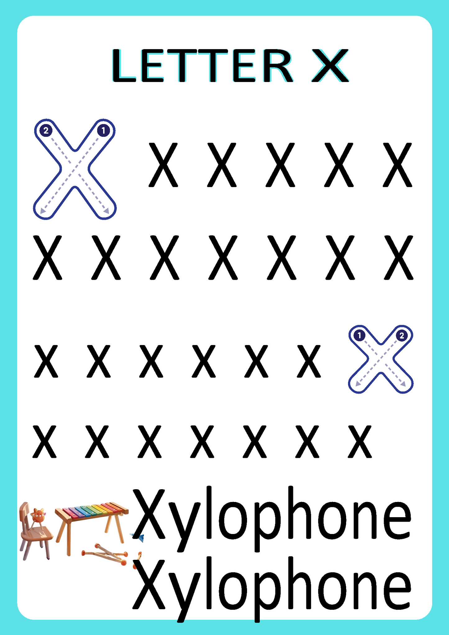 Melanated Minds Online Trace The Alphabet Workbook