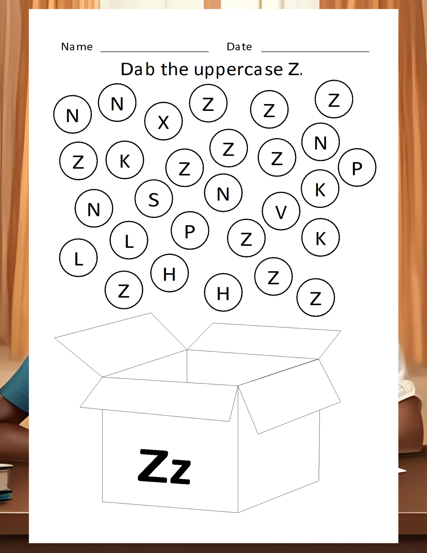 Melanated Minds Pre-School Alphabet Workbook