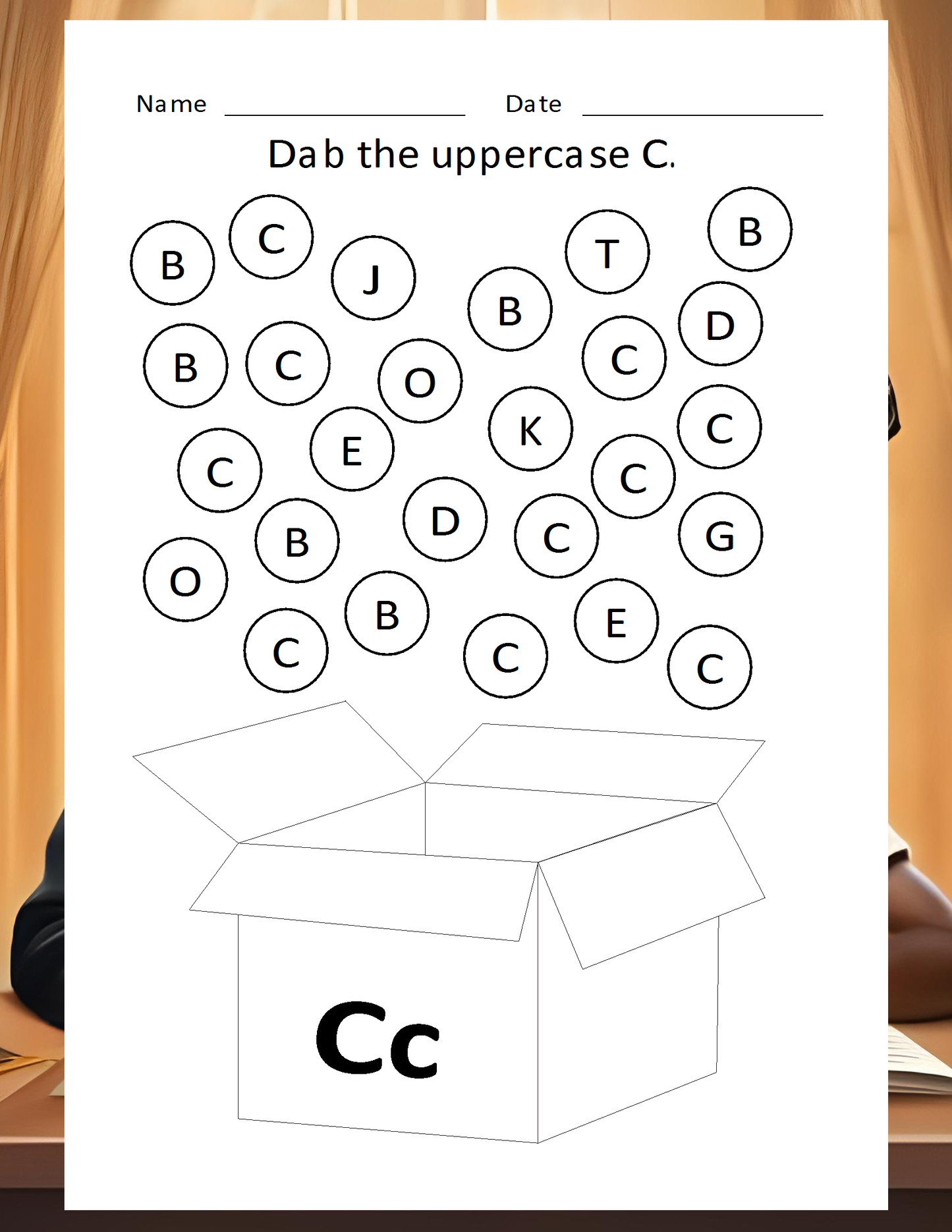 Melanated Minds Pre-School Alphabet Workbook