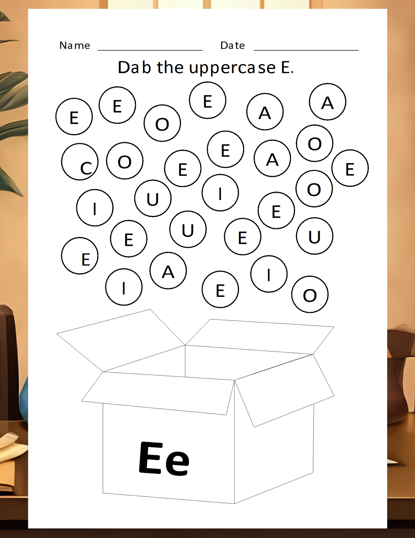 Melanated Minds Pre-School Alphabet Workbook