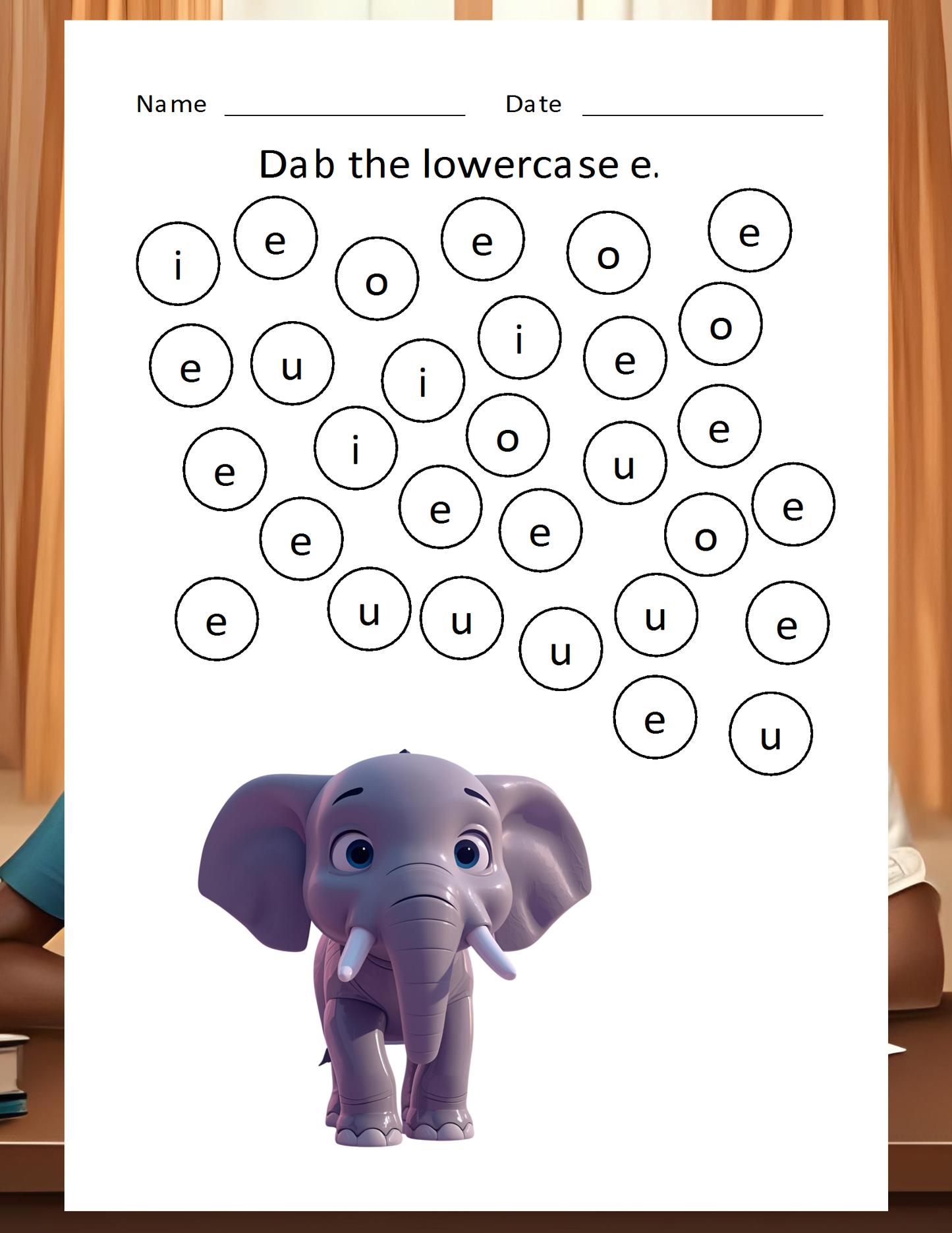 Melanated Minds Pre-School Alphabet Workbook