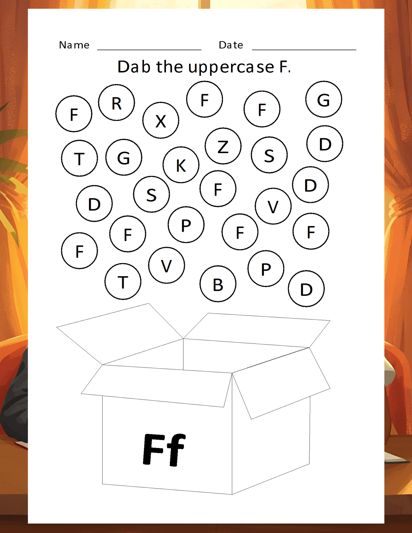 Melanated Minds Pre-School Alphabet Workbook