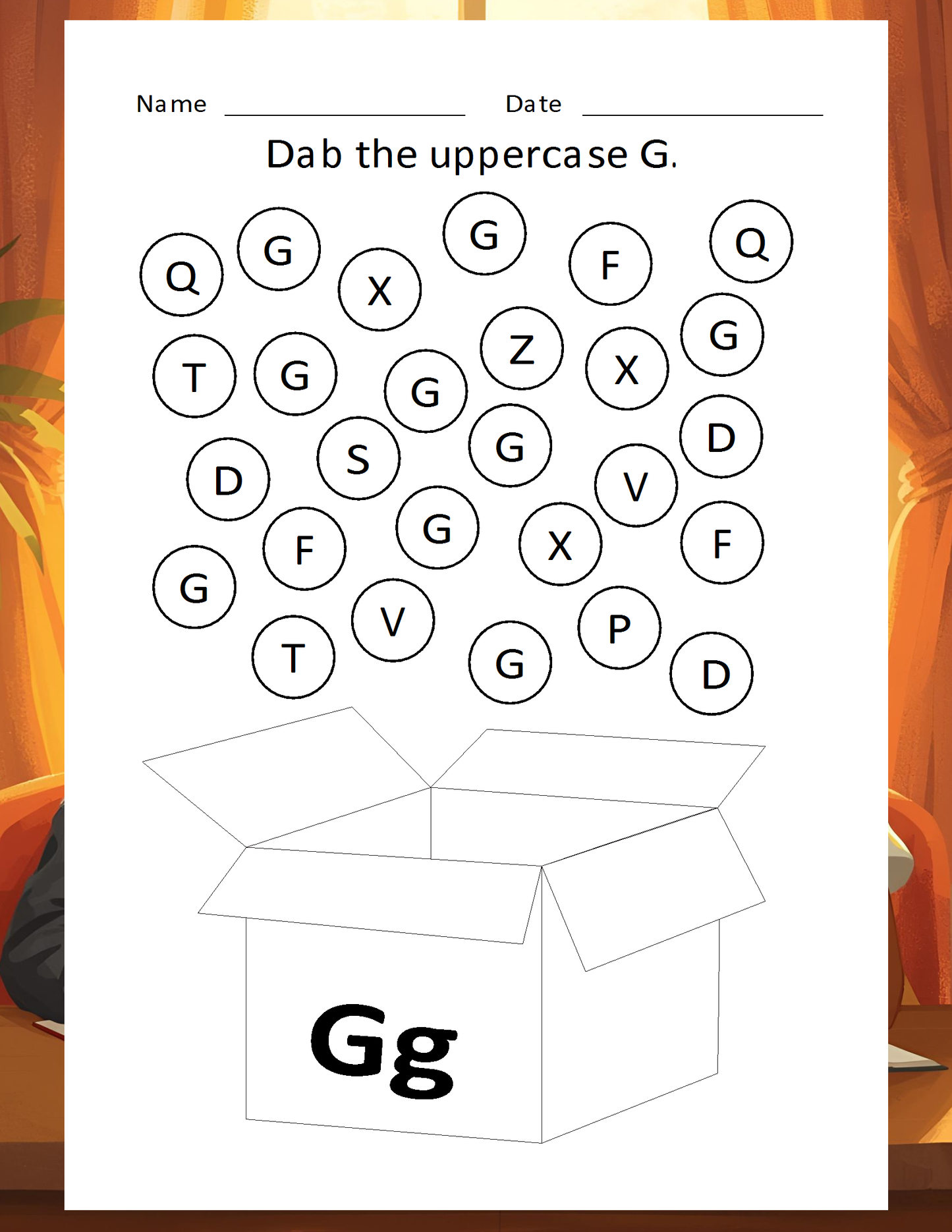 Melanated Minds Pre-School Alphabet Workbook