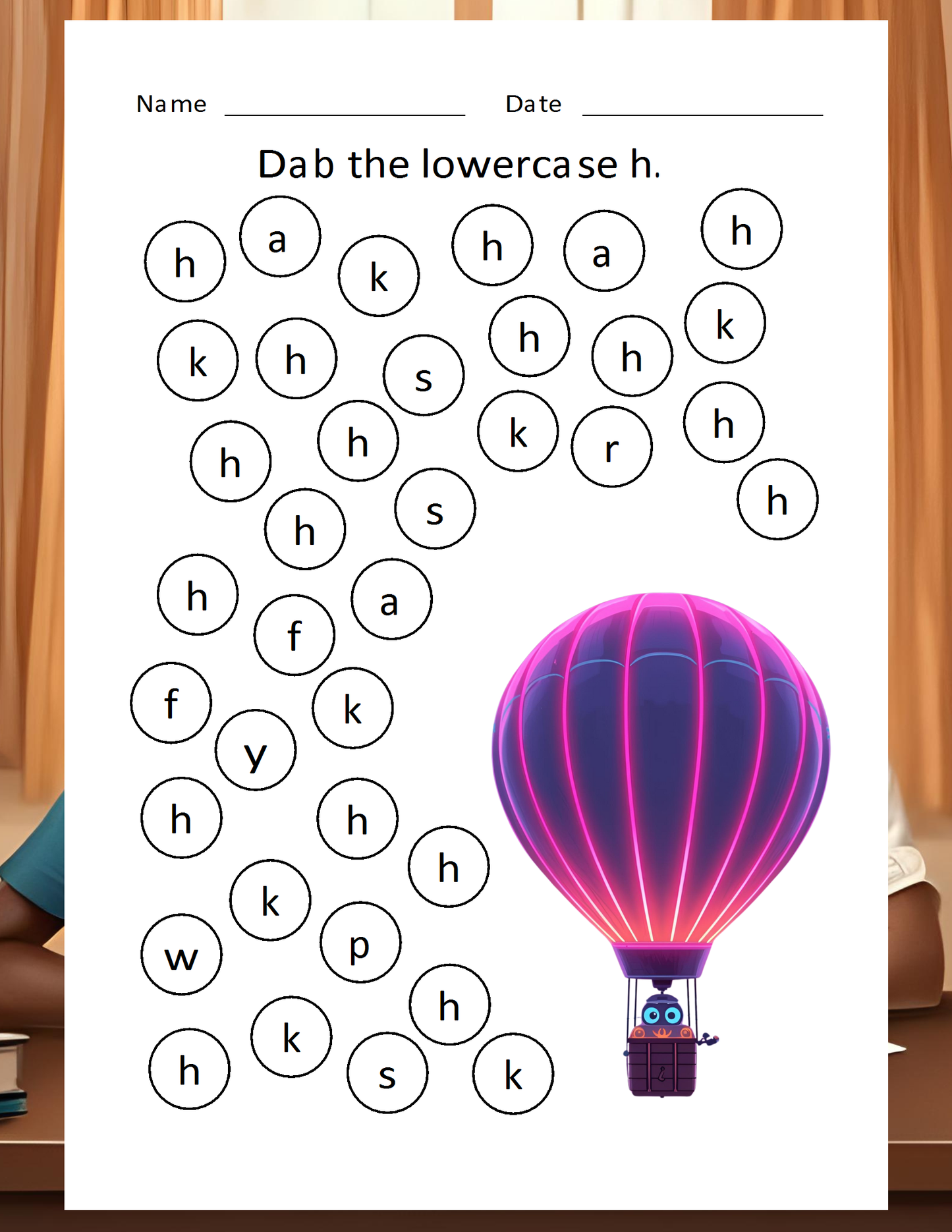 Melanated Minds Pre-School Alphabet Workbook