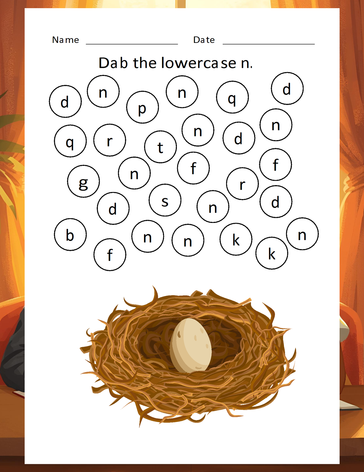 Melanated Minds Pre-School Alphabet Workbook
