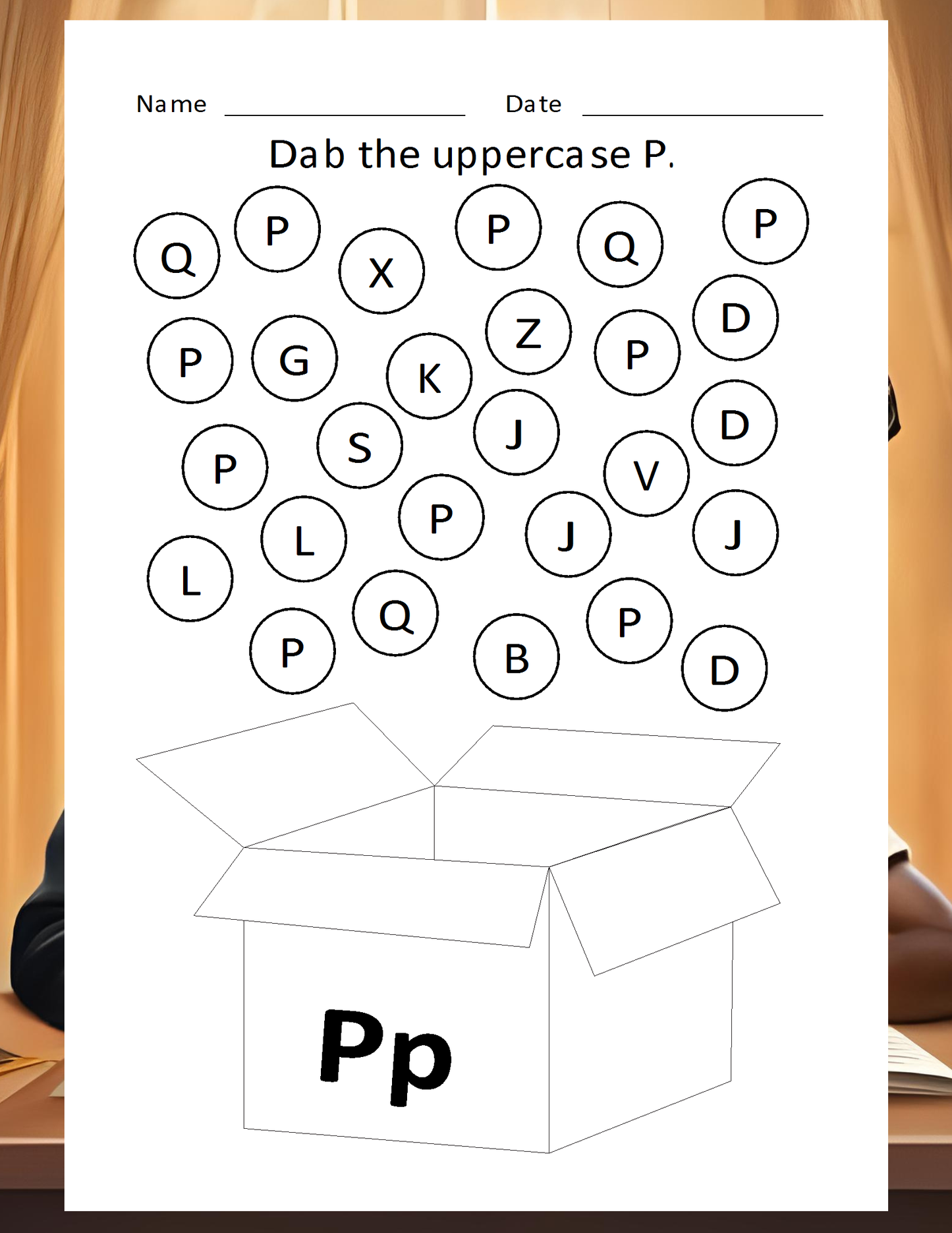 Melanated Minds Pre-School Alphabet Workbook