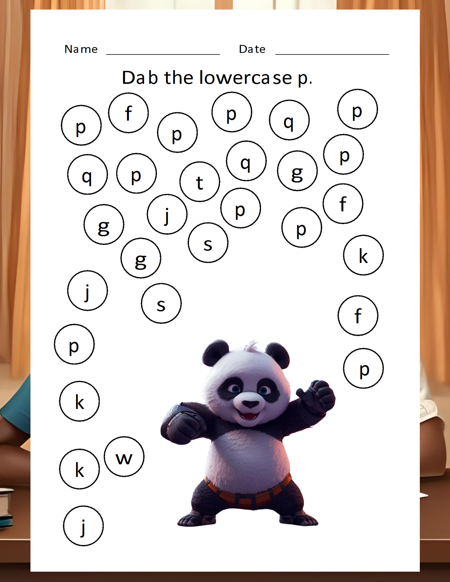 Melanated Minds Pre-School Alphabet Workbook