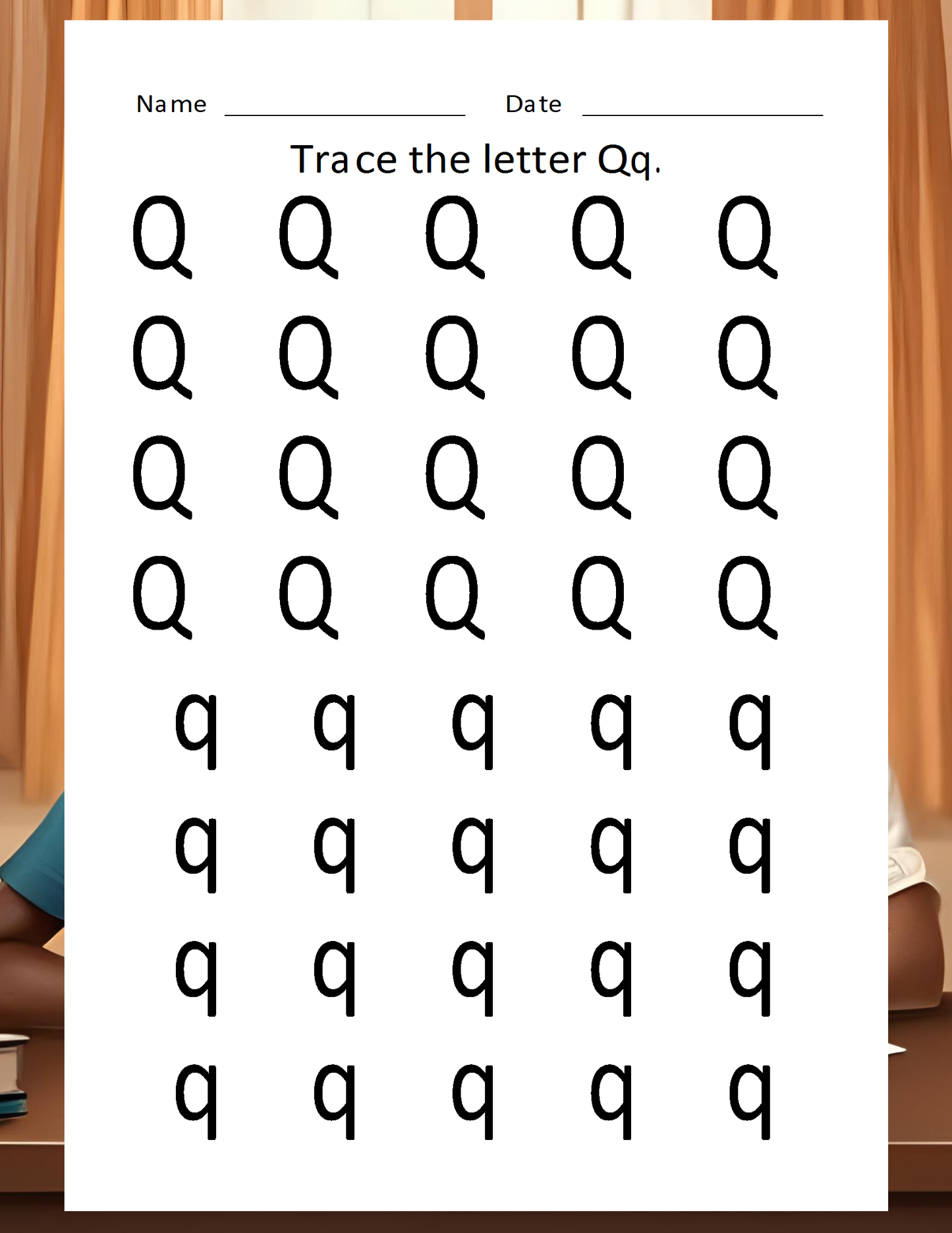 Melanated Minds Pre-School Alphabet Workbook