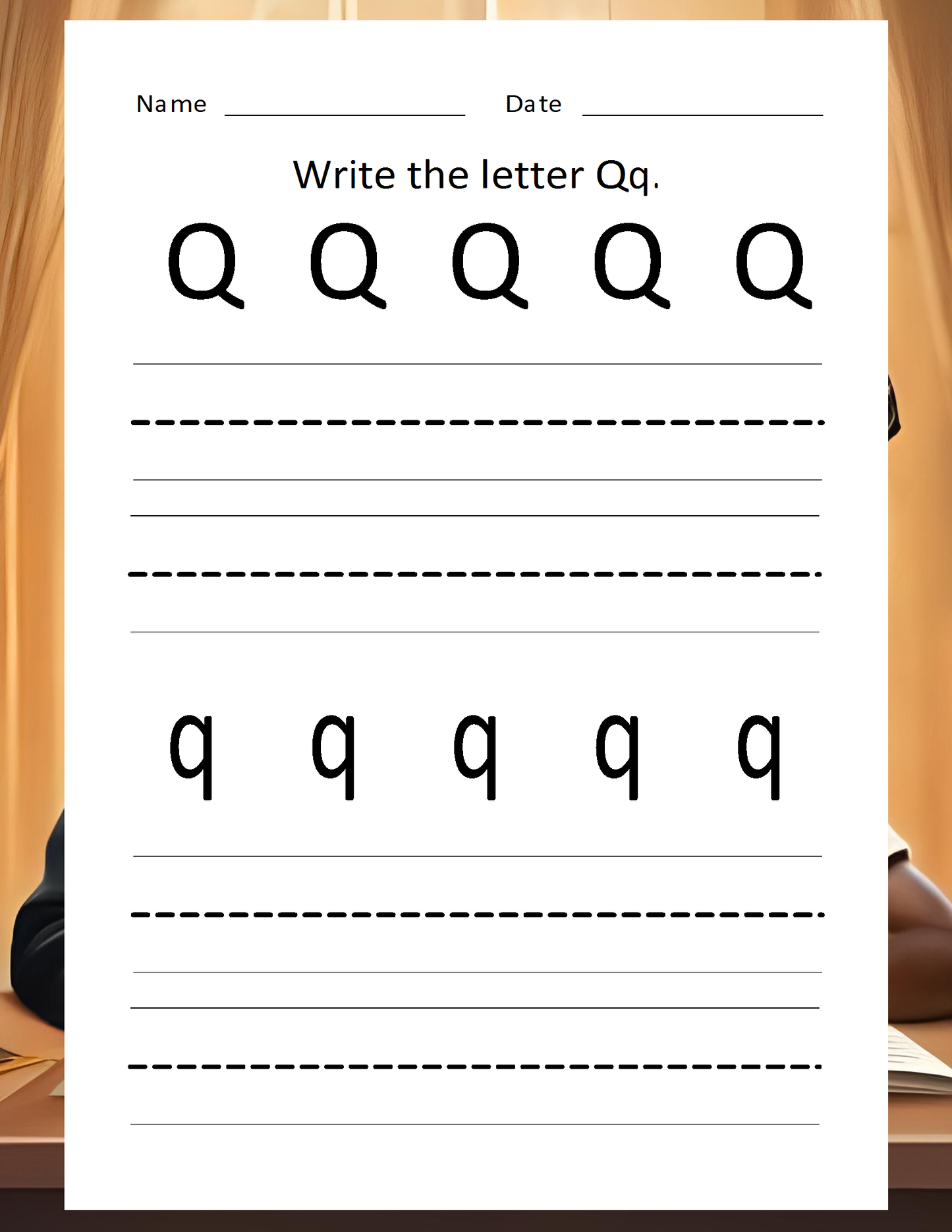 Melanated Minds Pre-School Alphabet Workbook
