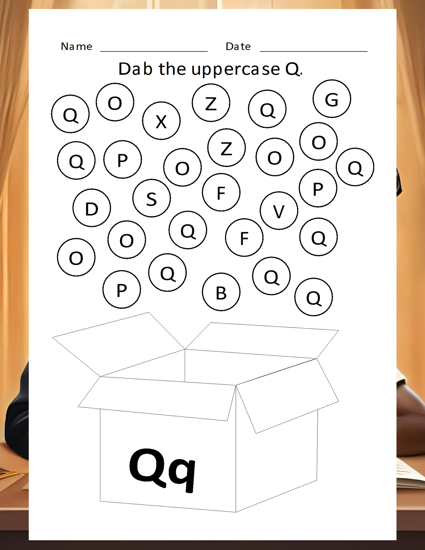 Melanated Minds Pre-School Alphabet Workbook