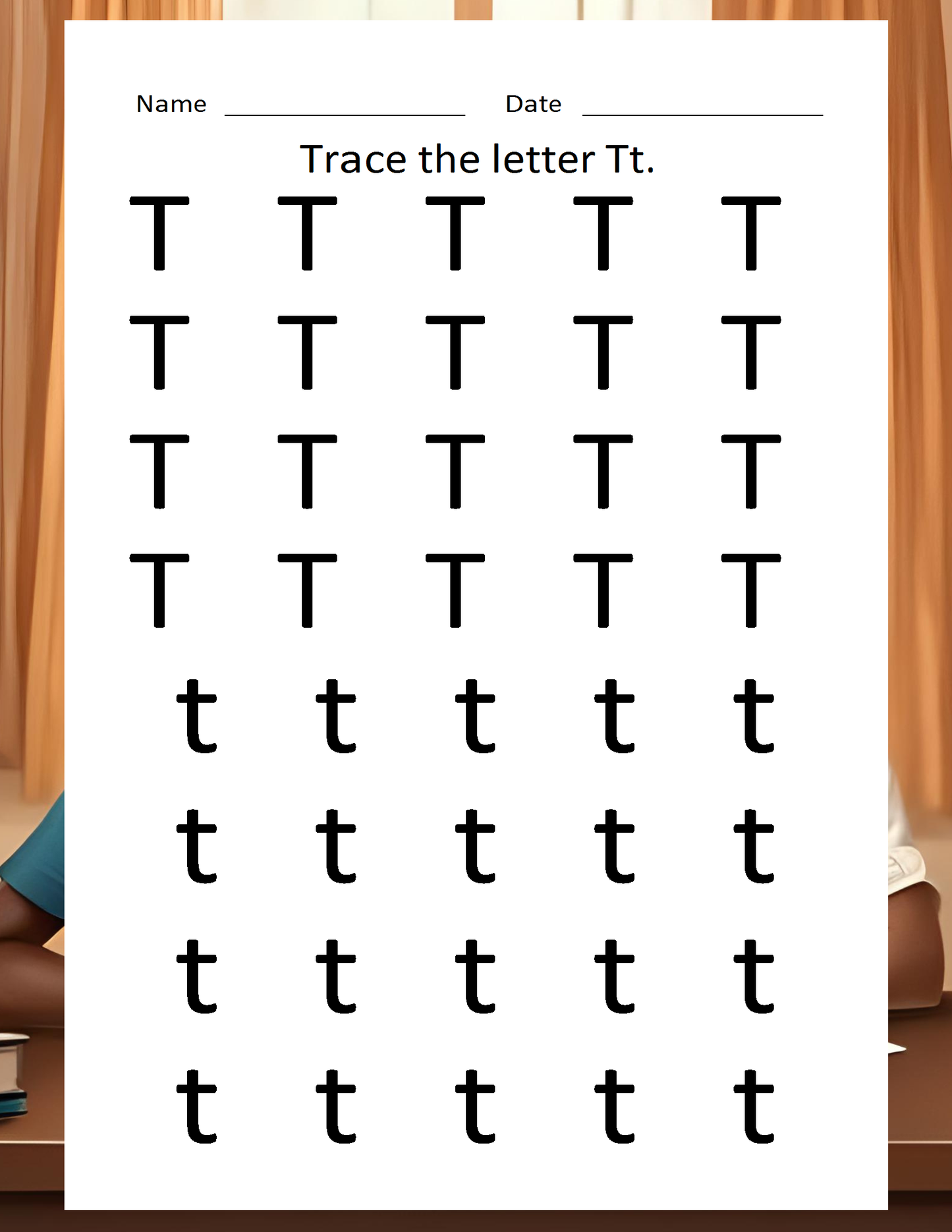 Melanated Minds Pre-School Alphabet Workbook