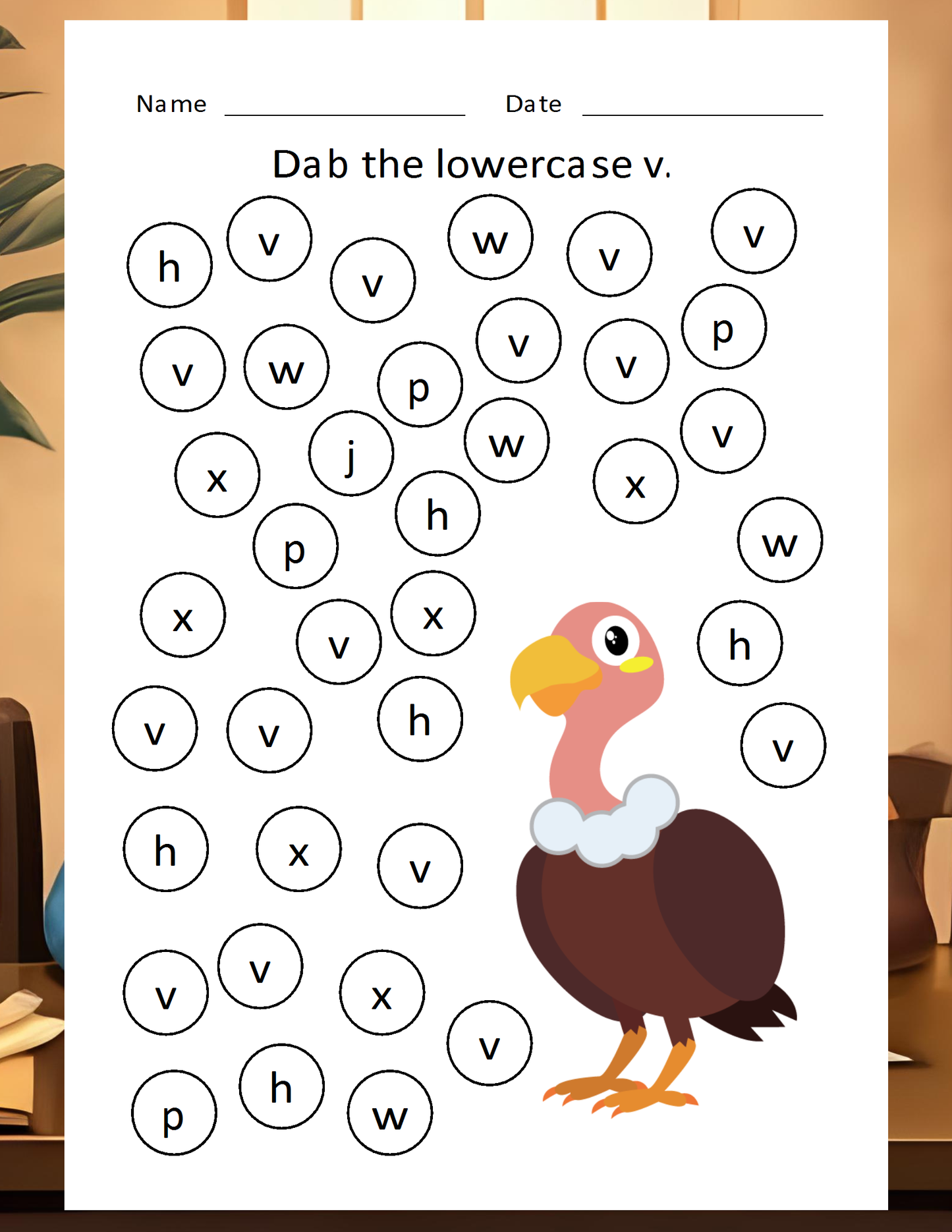 Melanated Minds Pre-School Alphabet Workbook
