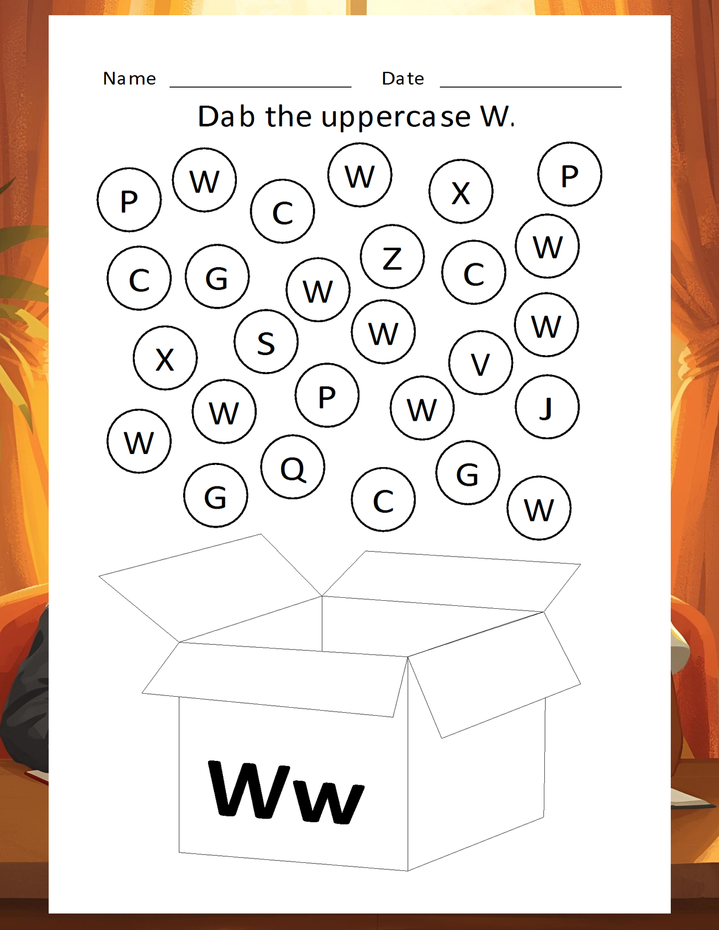 Melanated Minds Pre-School Alphabet Workbook