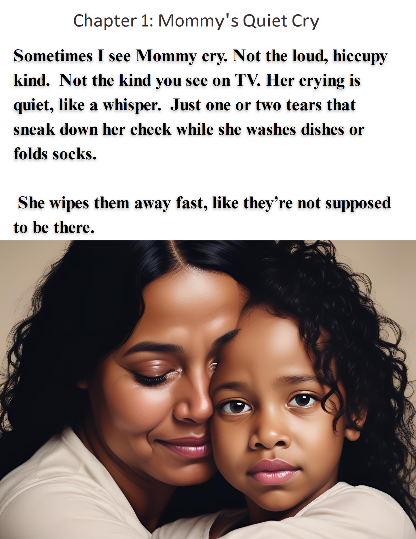 Mommy Cries Sometimes: (Melanated Minds Online) E-Book