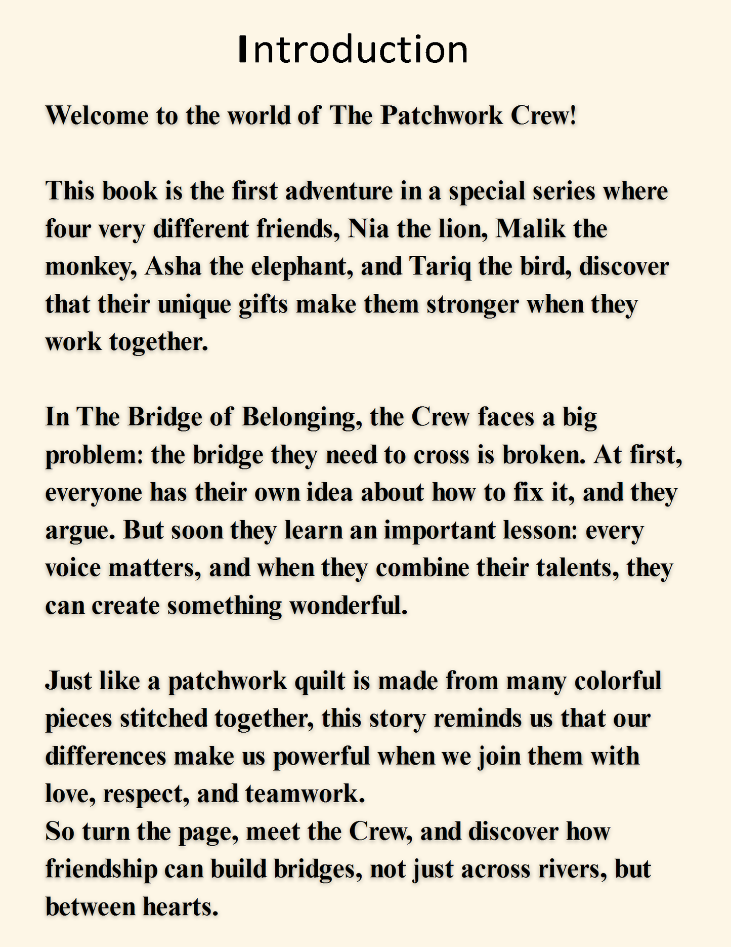 The Patchwork Crew 1: (Melanated Minds Online) E-Book